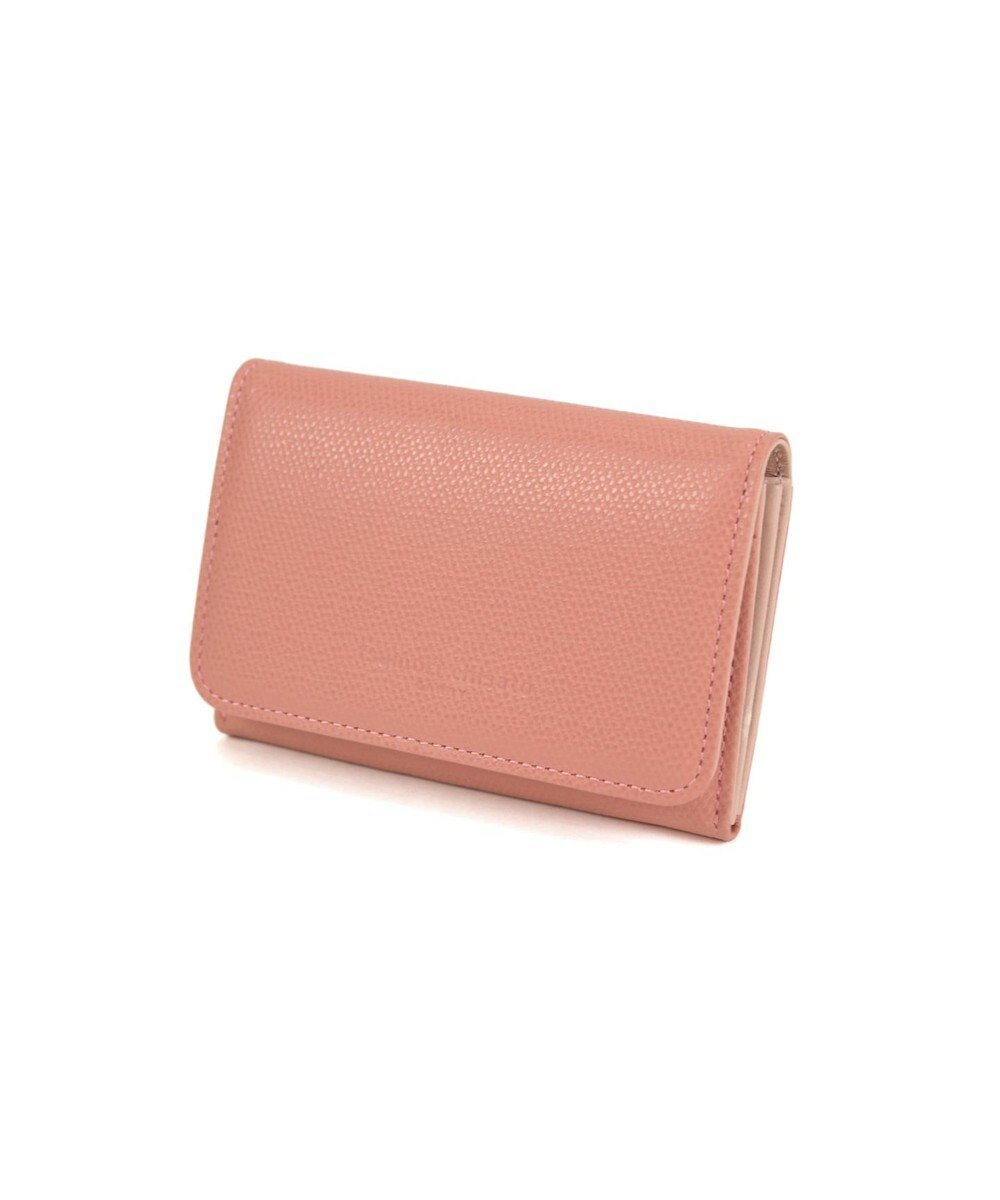 【ツモリチサト キャリー/tsumori chisato CARRY】のトリロジー 名刺入れ イタリアンレザー 日本製 インテリア・キッズ・メンズ・レディースファッション・服の通販 founy(ファニー) 　ファッション　Fashion　レディースファッション　WOMEN　財布　Wallets　カードケース/名刺入れ　Card Cases　シンプル　Simple　日本製　Made In Japan　財布　Wallet　ピンクベージュ|ID: prp329100004475385 ipo3291000000031950855