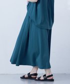【ジェイプレスヨークストリート/J.PRESS YORK STREET】の【WOMEN】タックギャザー スカート グリーン系|ID: prp329100004475407 ipo3291000000031989928