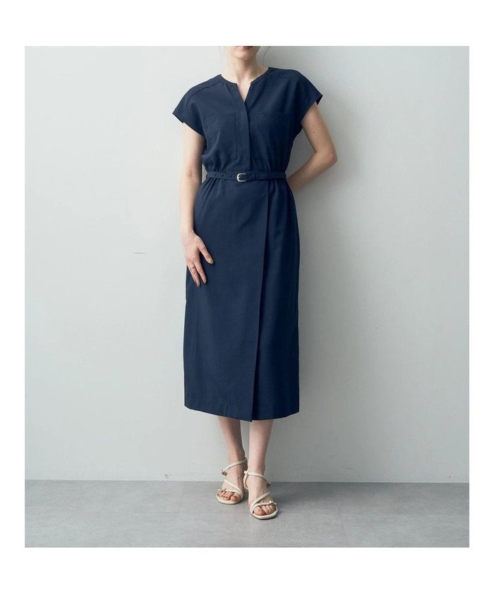【イェッカ ヴェッカ/YECCA VECCA】のポケットデザインワンピース インテリア・キッズ・メンズ・レディースファッション・服の通販 founy(ファニー) https://founy.com/ ファッション Fashion レディースファッション WOMEN ワンピース Dress おすすめ Recommend ダブル Double フロント Front ポケット Pocket 夏 Summer 春 Spring S/S・春夏 Ss・Spring/Summer |ID: prp329100004475423 ipo3291000000031883665