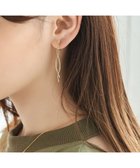 【フィービィー/phoebe】の【痛くないシリーズ/金属アレルギー対応】スウィングクリスタルループフィットイヤリング ゴールド ゴールド|ID: prp329100004475432 ipo3291000000034256889