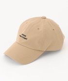 【ジェイプレスヨークストリート/J.PRESS YORK STREET】の【UNISEX】ロゴ刺繍キャップ ベージュ系|ID: prp329100004475434 ipo3291000000034275688