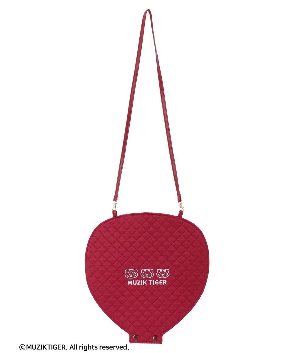 【グリーンパークス/Green Parks】のムジークタイガー/うちわショルダー インテリア・キッズ・メンズ・レディースファッション・服の通販 founy(ファニー) 　ファッション　Fashion　レディースファッション　Fashion for Women　スポーツウェア　Functional & Stylish Sportswear　キルティング　Quilted, Quilting　サテン　Satin, Glossy Fabric　ショルダー　Shoulder, Shoulder Strap　スポーツ　Sports, Activewear　Red|ID: prp329100004475492 ipo3291000000034248655