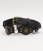【ウィゴー/WEGO】のLウエスタンリングベルト ブラック|ID: prp329100004475630 ipo3291000000032265474