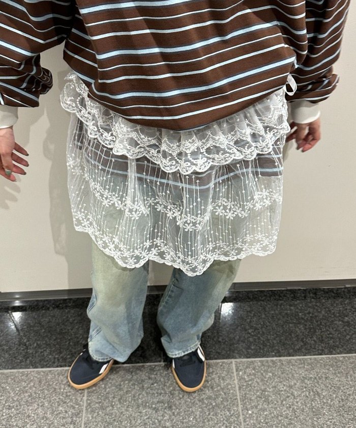 【ウィゴー/WEGO】のレースリボンラップスカート インテリア・キッズ・メンズ・レディースファッション・服の通販 founy(ファニー) https://founy.com/ ファッション Fashion レディースファッション WOMEN スカート Skirt スマホ Smartphone スラックス Slacks デニム Denim トレンド Trend レース Race 夏 Summer 春 Spring S/S・春夏 Ss・Spring/Summer |ID: prp329100004475633 ipo3291000000031834431