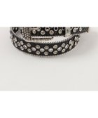 【ウィゴー/WEGO】のLビジューバックルラメスタッズベルト ブラック|ID: prp329100004475642 ipo3291000000031834452