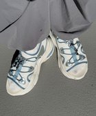 【ウィゴー/WEGO】の【SMLXLサイズ展開】クリアライトソールレースアップサンダル サックス|ID: prp329100004475679 ipo3291000000032265564