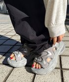 【ウィゴー/WEGO】の【SMLXLサイズ展開】クリアライトソールレースアップサンダル グレー|ID: prp329100004475679 ipo3291000000032265571