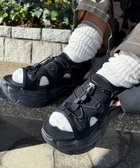 【ウィゴー/WEGO】の【SMLXLサイズ展開】クリアライトソールレースアップサンダル ブラック|ID: prp329100004475679 ipo3291000000032265574