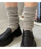 【ウィゴー/WEGO】のエアリールーズソックス ライトグレー|ID: prp329100004475692 ipo3291000000032371359