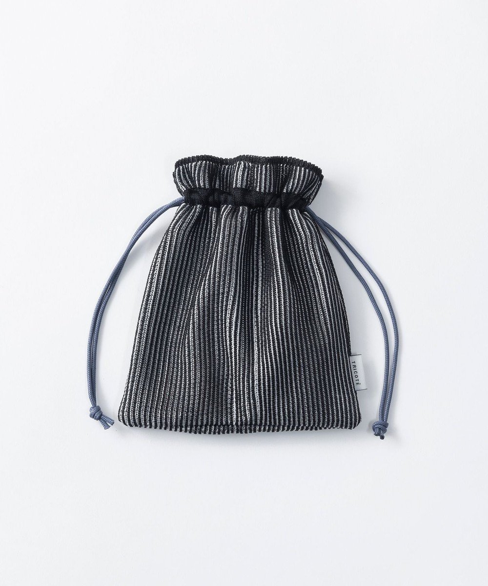 【トリコテ/Tricote】の【en】ラメリブポーチ インテリア・キッズ・メンズ・レディースファッション・服の通販 founy(ファニー) 　ファッション　Fashion　レディースファッション　WOMEN　財布　Wallets　ポーチ　Pouches　ポーチ　Pouch　財布　Wallet　99BLACK|ID: prp329100004475707 ipo3291000000032371444