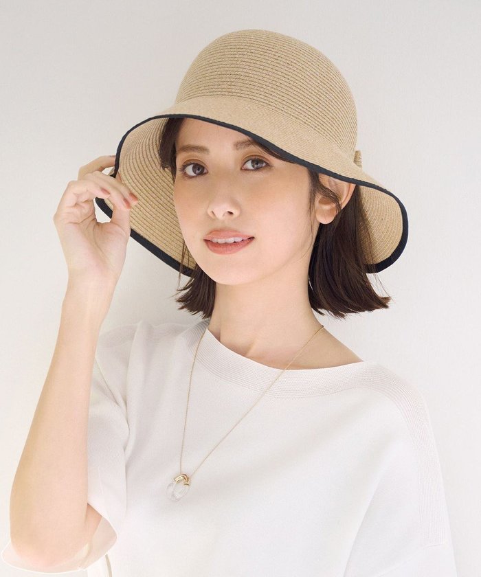 【エニィ スィス/any SiS】の【UVカット・洗える】リボンブレード ハット インテリア・キッズ・メンズ・レディースファッション・服の通販 founy(ファニー) https://founy.com/ ファッション Fashion レディースファッション Fashion for Women キャップ&ハット Hats & Caps フェミニン Feminine, Girly リボン Ribbon, Bow 吸水 Absorbent, Quick-Dry 帽子 Hat, Headwear 新作・新入荷 New Arrivals / New In 旅行 Travel 洗える Machine Washable |ID: prp329100004475727 ipo3291000000034308434