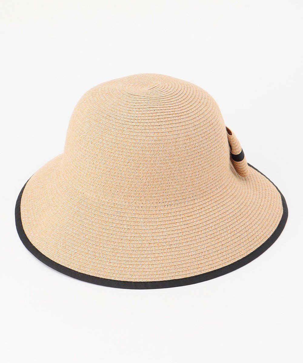 【エニィ スィス/any SiS】の【UVカット・洗える】リボンブレード ハット インテリア・キッズ・メンズ・レディースファッション・服の通販 founy(ファニー) 　ファッション　Fashion　レディースファッション　Fashion for Women　キャップ&ハット　Hats & Caps　フェミニン　Feminine, Girly　リボン　Ribbon, Bow　吸水　Absorbent, Quick-Dry　帽子　Hat, Headwear　新作・新入荷　New Arrivals / New In　旅行　Travel　洗える　Machine Washable　ナチュラル×ブラック|ID: prp329100004475727 ipo3291000000034308436