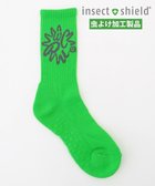 【ピーダブリュサーキュラス/PW CIRCULUS】の【虫よけ加工】【WOMEN】サークルロゴ ミドルソックス ライトグリーン系|ID: prp329100004475732 ipo3291000000031936274