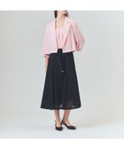 【グレース コンチネンタル/GRACE CONTINENTAL】のリネンライクシアージャケット ピンク|ID: prp329100004475800 ipo3291000000031834229