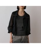 【グレース コンチネンタル/GRACE CONTINENTAL】のブライトメッシュブルゾン 人気、トレンドファッション・服の通販 founy(ファニー) ファッション Fashion レディースファッション Fashion for Women アウター Coat / Outerwear Collection レディースジャケット・軽アウター Jackets ブルゾンジャケット・スポーティアウター Blouson Jackets おすすめ Recommended / Our Picks エアリー Airy Texture シアー Sheer, See-Through ジャケット Jacket, Outerwear スタンド Stand Collar, Upright Stand フラップ Flap, Flap Pocket フロント Front, Front Design ブルゾン Blouson, Bomber Jacket ポケット Pocket, Pocket Detail メッシュ Mesh, Net Fabric 夏 Summer 春 Spring S/S・春夏 SS, Spring/Summer, Warm Season thumbnail ブラック|ID: prp329100004475811 ipo3291000000033218054
