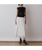 【グレース コンチネンタル/GRACE CONTINENTAL】のスパンコールニットノースリーブ 人気、トレンドファッション・服の通販 founy(ファニー) ファッション Fashion レディースファッション Fashion for Women トップス・カットソー Cut & Sew Tops ニット Knit Tops & Sweaters キャミソール&ノースリーブ Camisoles & Sleeveless Tops おすすめ Recommended / Our Picks スパンコール Sequins, Sequin Embellishment デニム Denim, Jeans Material 夏 Summer 春 Spring S/S・春夏 SS, Spring/Summer, Warm Season thumbnail ブラック|ID: prp329100004475825 ipo3291000000033357314