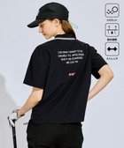 【ピーダブリュサーキュラス/PW CIRCULUS】の【UV遮蔽率95.3% UVカット / 速乾 / ストレッチ】【WOMEN】PW NEW ベーシックポロ ブラック系|ID: prp329100004475831 ipo3291000000031834278
