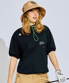 【ピーダブリュサーキュラス/PW CIRCULUS】の再入荷!【UV遮蔽率99% UVカット / 速乾 / ストレッチ】【WOMEN】パフスリーブモックネックT ゴルフ ブラック系|ID: prp329100004475834 ipo3291000000032246446