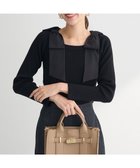 【グリーンパークス/Green Parks】の・swing by ショルダーリボンプルオーバー Black|ID: prp329100004476217 ipo3291000000032619090
