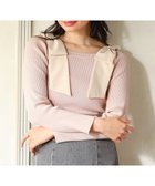 【グリーンパークス/Green Parks】の・swing by ショルダーリボンプルオーバー Pink|ID: prp329100004476217 ipo3291000000032619092