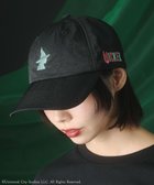 【グリーンパークス/Green Parks】のWICKED アイコン刺繍キャップ Black|ID: prp329100004476241 ipo3291000000031991344