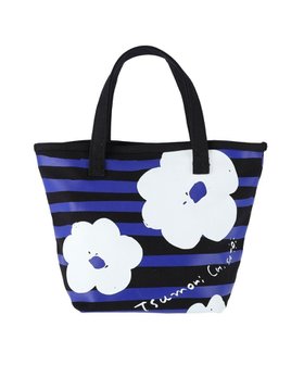 【ツモリチサト キャリー/tsumori chisato CARRY】のフラワーボーダー ハンドバッグ 手提げ 花柄 ボーダー 人気、トレンドファッション・服の通販 founy(ファニー) ファッション Fashion レディースファッション WOMEN コンパクト Compact トラベル Travel ハンドバッグ Handbag フラワー Flower ボーダー Border 夏 Summer 旅行 Travel |ID:prp329100004476394