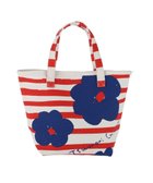 【ツモリチサト キャリー/tsumori chisato CARRY】のフラワーボーダー ハンドバッグ 手提げ 花柄 ボーダー 人気、トレンドファッション・服の通販 founy(ファニー) ファッション Fashion レディースファッション WOMEN コンパクト Compact トラベル Travel ハンドバッグ Handbag フラワー Flower ボーダー Border 夏 Summer 旅行 Travel thumbnail レッド|ID: prp329100004476394 ipo3291000000031930216