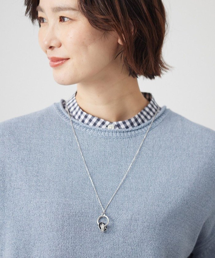 【ジェイ プレス/J.PRESS】のリバーシブルエポリングネックレス インテリア・キッズ・メンズ・レディースファッション・服の通販 founy(ファニー) https://founy.com/ ファッション Fashion レディースファッション WOMEN ジュエリー Jewelry リング Rings ネックレス Necklaces アクセサリー Accessories ガラス Glass クリスタル Crystal シルバー Silver シンプル Simple ネックレス Necklace メタル Metal エレガント 上品 Elegant 日本製 Made In Japan |ID: prp329100004476573 ipo3291000000031903433