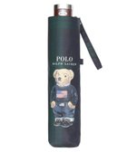 【ムーンバット/MOONBAT】の【軽量】POLO RALPH LAUREN 晴雨兼用日傘 折りたたみ傘 チェック/遮光 遮熱 UV 簡単開閉 ダークグリーン|ID: prp329100004477258 ipo3291000000031975961