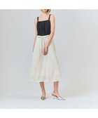 【グレース コンチネンタル/GRACE CONTINENTAL】のリネンライクバイカラーワンピース キナリ|ID: prp329100004477260 ipo3291000000031834239