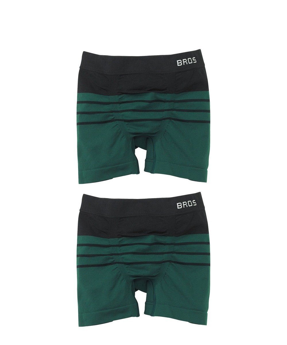 【ワコール/Wacoal / MEN】のボクサーパンツ2枚セット のびて包みこむ気持ちよさ S-LLまでワンサイズ 前閉じ【PANTS HOLIC】 GT2384 /ブロス バイ ワコールメン 人気、トレンドファッション・服の通販 founy(ファニー) 　ファッション　Fashion　メンズファッション　Fashion for Men　ボトムス　Bottoms　アンダー　Underwear Essentials　フィット　Fit, Slim Fit　ボーダー　Border, Stripe　再入荷　Restock / Back in Stock　定番　Standard, Basic Item　 other-1|ID: prp329100004477299 ipo3291000000033344802