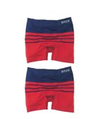 【ワコール/Wacoal / MEN】のボクサーパンツ2枚セット のびて包みこむ気持ちよさ S-LLまでワンサイズ 前閉じ【PANTS HOLIC】 GT2384 /ブロス バイ ワコールメン レッド|ID: prp329100004477299 ipo3291000000033344805