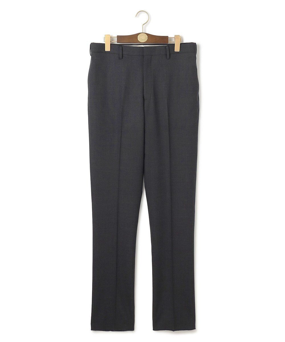 【ジェイ プレス/J.PRESS / MEN】の【Peppin Merino Comfort】【ウォッシャブル可 / 折り目加工】バーズアイ スラックス / ノータック インテリア・キッズ・メンズ・レディースファッション・服の通販 founy(ファニー) 　ファッション　Fashion　メンズファッション　MEN　ボトムス　Bottoms/Men　ウォッシャブル　Washable　春　Spring　ストレッチ　Stretch　スマート　Smart　スラックス　Slacks　テーパード　Tapered　ドレス　Dress　フォーマル　Formal　S/S・春夏　Ss・Spring/Summer　再入荷　Restock/Back In Stock/Re Arrival　夏　Summer　ビジネス 仕事 通勤　Business　グレー系|ID: prp329100004477311 ipo3291000000031988006