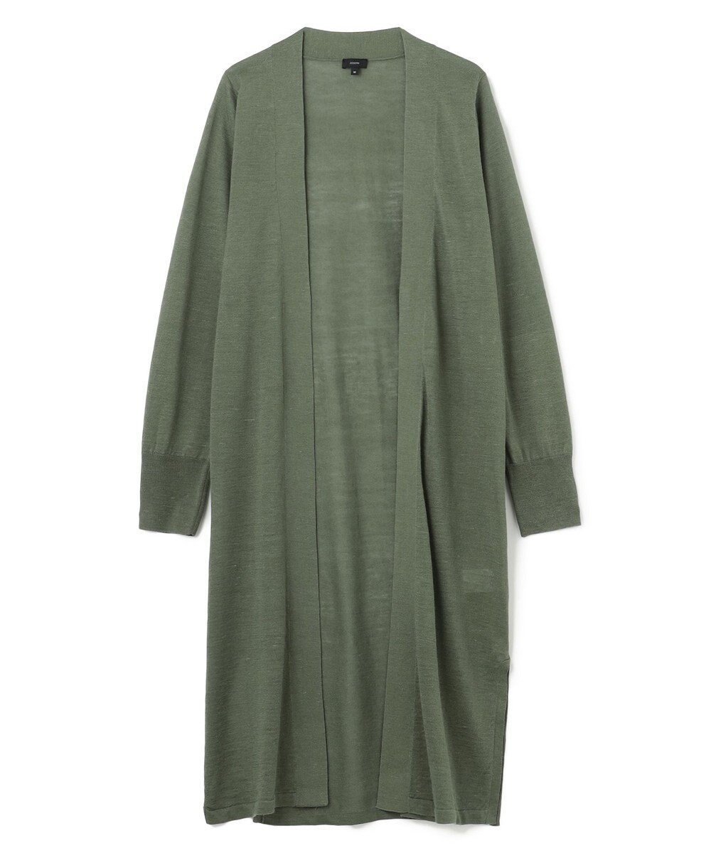 【ジョゼフ/JOSEPH】のラミーカーディガン ロングカーディガン インテリア・キッズ・メンズ・レディースファッション・服の通販 founy(ファニー) ファッション Fashion レディースファッション Fashion for Women トップス・カットソー Cut & Sew Tops カーディガン・羽織り Layered Style Cardigans アウトレット Outlet / Clearance カーディガン Cardigan, Knitwear シアー Sheer, See-Through シンプル Simple, Minimal スペシャル Special, Limited Edition ボトム Bottoms, Lower Wear ロング Long, Long-Length 夏 Summer 春 Spring S/S・春夏 SS, Spring/Summer, Warm Season Forest|ID: prp329100004477338 ipo3291000000034309195