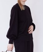 【シトム/SITOM】のパフスリーブ長袖Tシャツ 人気、トレンドファッション・服の通販 founy(ファニー) ファッション Fashion レディースファッション Fashion for Women トップス・カットソー Cut & Sew Tops シャツ・ブラウス・オフィスカジュアル Elegant Blouses & Button-Ups ロングTシャツ・Tシャツ Longline T-Shirts & Tees カットソー・ベーシックTシャツ Cut-and-Sewn Tops / Stretch Tees & Basics カットソー Cut and Sewn Top スリーブ Sleeve, Long Sleeve / Short Sleeve 長袖 Long Sleeve, Full Sleeve パターン Pattern, Design Print A/W・秋冬 Autumn/Winter S/S・春夏 SS, Spring/Summer, Warm Season 夏 Summer ビジネス 仕事 通勤 Business / Work / Commuting thumbnail ブラック|ID: prp329100004477381 ipo3291000000033676008