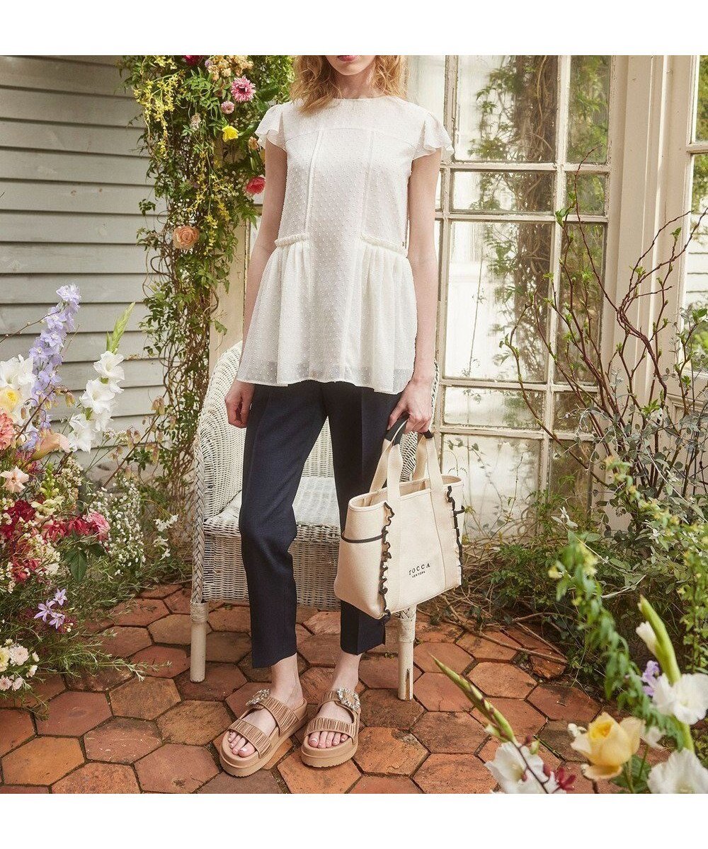 【トッカ/TOCCA】の【消臭・吸水速乾・洗える】LUMP SUGAR PANTS パンツ 人気、トレンドファッション・服の通販 founy(ファニー) ファッション Fashion レディースファッション Fashion for Women パンツ Pants & Trousers 2024年 2024 2024春夏・S/S Spring/Summer 2024 SS24 シンプル Simple, Minimal ストレッチ Stretch, Stretchy Fabric リボン Ribbon, Bow 吸水 Absorbent, Quick-Dry 夏 Summer 春 Spring S/S・春夏 SS, Spring/Summer, Warm Season 洗える Machine Washable 雑誌 Magazine, Fashion Magazine other-1|ID: prp329100004477488 ipo3291000000034253784