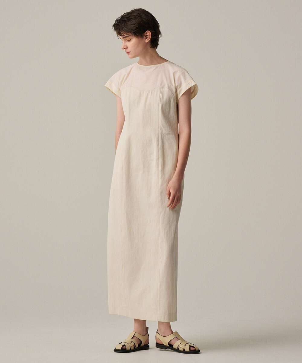 【アンクレイヴ/uncrave】の【手洗い可】ライト チノ ワンピース(uncrave WHITE) インテリア・キッズ・メンズ・レディースファッション・服の通販 founy(ファニー) 　ファッション　Fashion　レディースファッション　WOMEN　ワンピース　Dress　ヴィンテージ　Vintage　春　Spring　シアー　Sheer　シルク　Silk　雑誌　Magazine　S/S・春夏　Ss・Spring/Summer　夏　Summer　エレガント 上品　Elegant　オフ|ID: prp329100004477508 ipo3291000000031988207