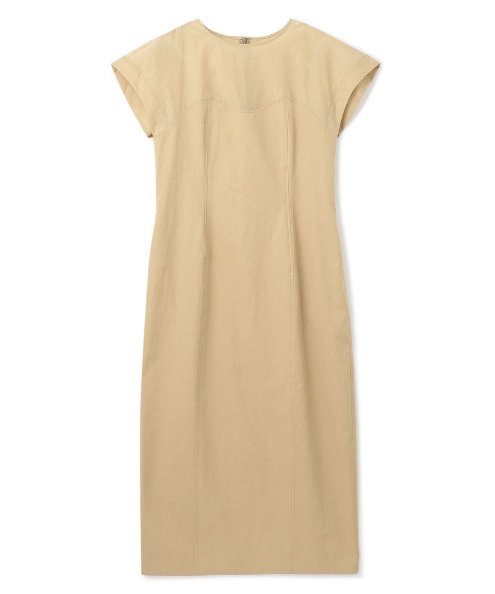【アンクレイヴ/uncrave】の【手洗い可】ライト チノ ワンピース(uncrave WHITE) インテリア・キッズ・メンズ・レディースファッション・服の通販 founy(ファニー) 　ファッション　Fashion　レディースファッション　WOMEN　ワンピース　Dress　ヴィンテージ　Vintage　春　Spring　シアー　Sheer　シルク　Silk　雑誌　Magazine　S/S・春夏　Ss・Spring/Summer　夏　Summer　エレガント 上品　Elegant　サンドベージュ|ID: prp329100004477508 ipo3291000000031988208