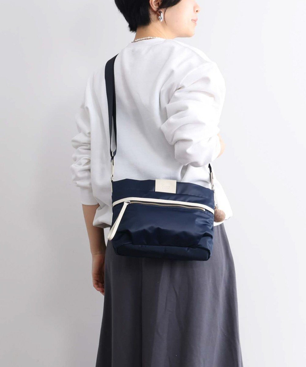 【エースバッグズアンドラゲッジ/ACE BAGS & LUGGAGE】のKanana project PJ-16 ショルダーバッグ 3L 280g 11901 カナナ プロジェクト 軽い インテリア・キッズ・メンズ・レディースファッション・服の通販 founy(ファニー) 　ファッション　Fashion　レディースファッション　Fashion for Women　抗菌　Antibacterial, Bacteria-Resistant　軽量　Lightweight, Ultra Light　サテン　Satin, Glossy Fabric　チャーム　Charm, Pendant　定番　Standard, Basic Item　フロント　Front, Front Design　ベーシック　Basic, Essential　ポケット　Pocket, Pocket Detail　リラックス　Relax, Relaxed Fit　エレガント 上品　Elegant　ネイビー|ID: prp329100004477679 ipo3291000000032576798