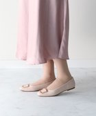 【ブリジット バーキン/Bridget Birkin】の【Bridget Birkin】スクエアバックルフラットシューズ ベージュエナメル|ID: prp329100004477689 ipo3291000000034270336