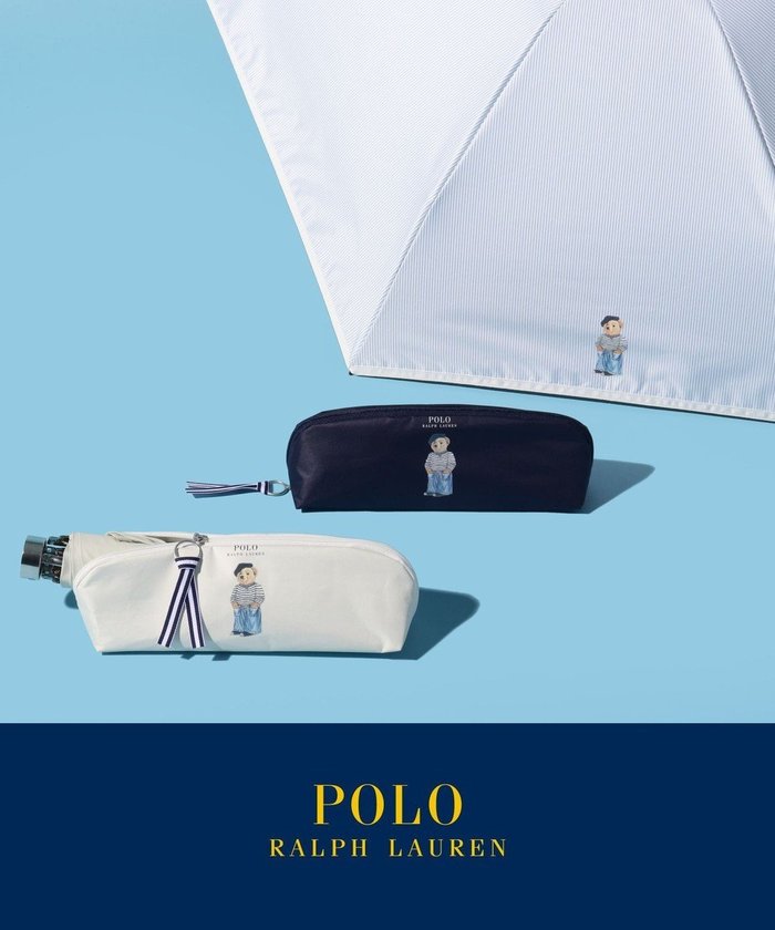【ムーンバット/MOONBAT】の【WEB限定】POLO RALPH LAUREN 晴雨兼用日傘 折りたたみ傘 ワンポイントベア刺繍 一級遮光 遮熱 UV インテリア・キッズ・メンズ・レディースファッション・服の通販 founy(ファニー) https://founy.com/ ファッション Fashion レディースファッション WOMEN 傘 / レイングッズ Umbrellas/Rainwear アイビー Ivy 傘 Umbrella ストライプ Stripe ニューヨーク New York 日傘 Parasol ワンポイント One Point |ID: prp329100004477696 ipo3291000000031850917