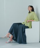 【イェッカ ヴェッカ/YECCA VECCA】のシャンブレーマーメイドスカート Black|ID: prp329100004477814 ipo3291000000033619175