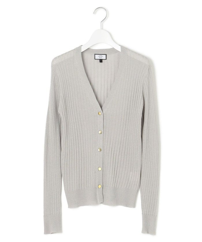 【ジェイプレスヨークストリート/J.PRESS YORK STREET】の【WOMEN】シアワイド リブカーディガン インテリア・キッズ・メンズ・レディースファッション・服の通販 founy(ファニー) https://founy.com/ ファッション Fashion レディースファッション WOMEN トップス・カットソー Tops/Tshirt カーディガン Cardigans カーディガン Cardigan ショート Short プリント Print ワイドリブ Wide Rib A/W・秋冬 Aw・Autumn/Winter・Fw・Fall-Winter |ID: prp329100004477874 ipo3291000000031976316