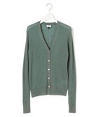 【ジェイプレスヨークストリート/J.PRESS YORK STREET】の【WOMEN】シアワイド リブカーディガン グリーン系|ID: prp329100004477874 ipo3291000000031976334
