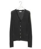 【ジェイプレスヨークストリート/J.PRESS YORK STREET】の【WOMEN】シアワイド リブカーディガン ブラック系|ID: prp329100004477874 ipo3291000000033032790