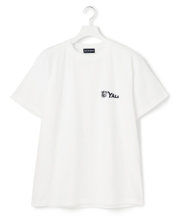【ジェイプレスヨークストリート/J.PRESS YORK STREET】の【UNISEX】YALEペナント Tシャツ インテリア・キッズ・メンズ・レディースファッション・服の通販 founy(ファニー) https://founy.com/ ファッション Fashion レディースファッション WOMEN トップス・カットソー Tops/Tshirt シャツ/ブラウス Shirts/Blouses ロング / Tシャツ T-Shirts カットソー Cut and Sewn ユニセックス Unisex おすすめ Recommend アメリカン American インナー Inner カットソー Cut And Sew コラボ Collaboration 人気 Popularity 夏 Summer 春 Spring S/S・春夏 Ss・Spring/Summer |ID: prp329100004477963 ipo3291000000031851104