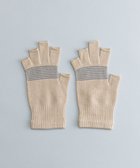 【オルクベット/ORuKuBET】の【UNISEX】ウォーキング・ランニンググローブ / CABOTO【温度調整/再帰反射素材使用・日本製】 人気、トレンドファッション・服の通販 founy(ファニー) ファッション Fashion レディースファッション Fashion for Women 手袋 Gloves & Mittens ユニセックス Unisex, Genderless おすすめ Recommended / Our Picks ボーダー Border, Stripe ランニング Running, Running Wear, Activewear, Jogging 夏 Summer 日本製 Made In Japan S/S・春夏 SS, Spring/Summer, Warm Season A/W・秋冬 Autumn/Winter thumbnail ベージュ|ID: prp329100004478170 ipo3291000000033554583