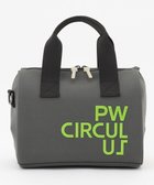 【ピーダブリュサーキュラス/PW CIRCULUS】の【UNISEX】PW ロゴ ボストンカートバッグ ゴルフ グレー系|ID: prp329100004478328 ipo3291000000032505931