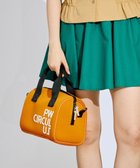 【ピーダブリュサーキュラス/PW CIRCULUS】の【UNISEX】PW ロゴ ボストンカートバッグ ゴルフ オレンジ系|ID: prp329100004478328 ipo3291000000032505935