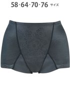 【ウィング/Wing】のガードル 【キュッとアップパンツ】 ヒップをまるくメリハリあるラインに ラクにおなか押さえ ショート丈 KQ0545 ウイング/ワコール チャコールグレー|ID: prp329100004478972 ipo3291000000032456948